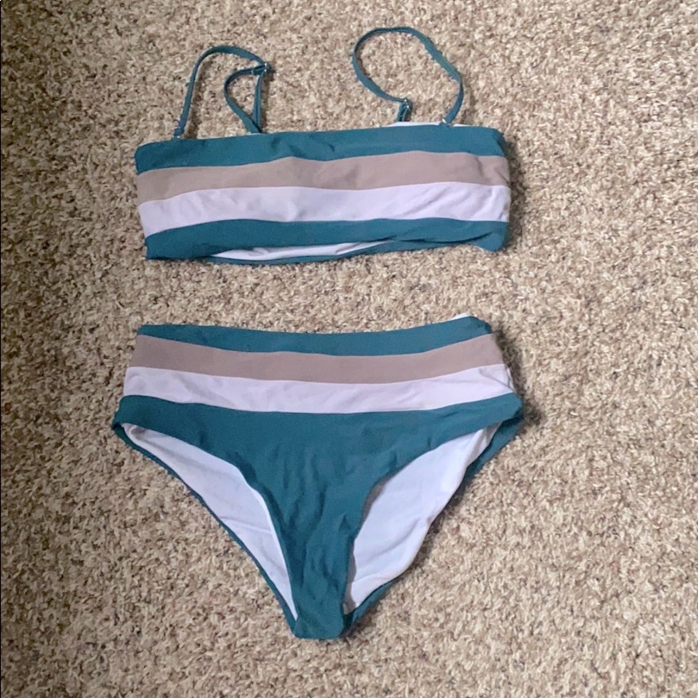shein high wasted bikini!